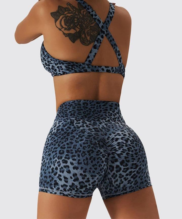 Short Estampado Onça Azul Short Estampado Onça Azul